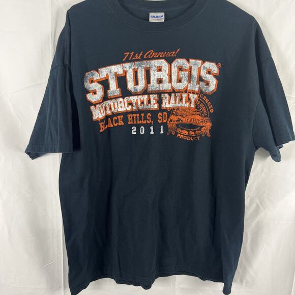 Sturgis Motorcycle Rally t-shirt 2011, 71st annual rally adult XL biker rally - Picture 1 of 3